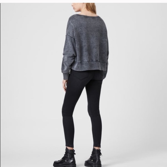 All Saints Piro Asaint Sweatshirt - Picture 2 of 8